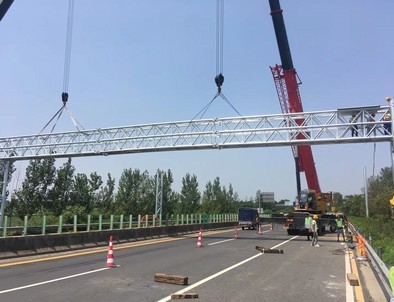 内蒙古内蒙古门架标牌施工现场